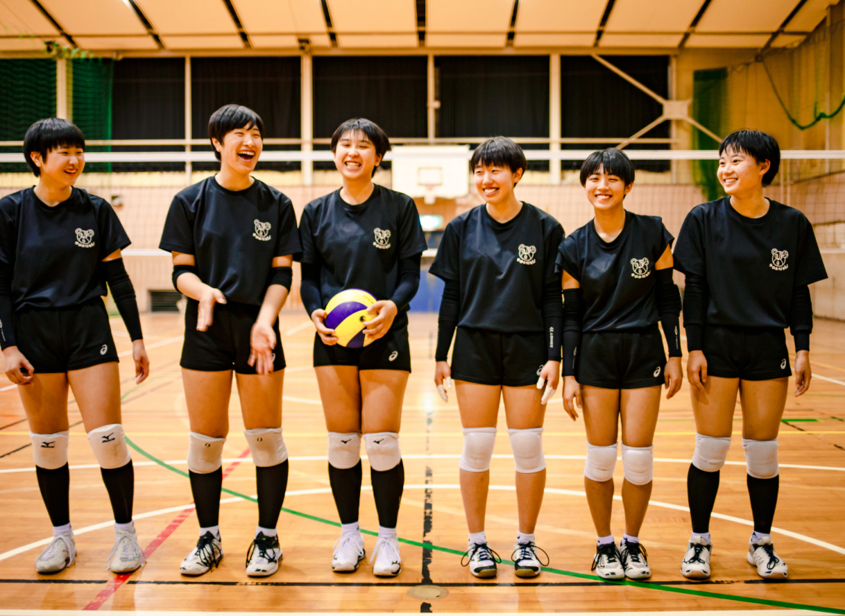 女子バレーボール部 千葉県安房西高等学校
