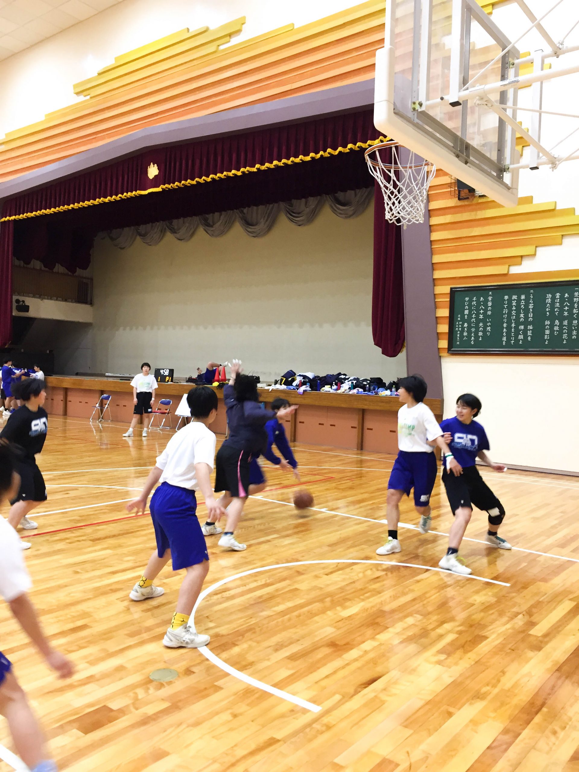 バスケットボール部 千葉県安房西高等学校