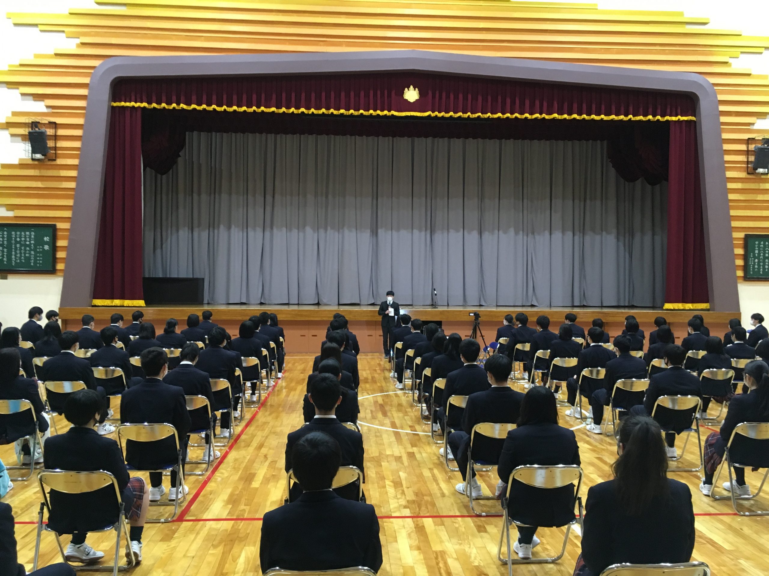 予餞会ではありませんが 千葉県安房西高等学校